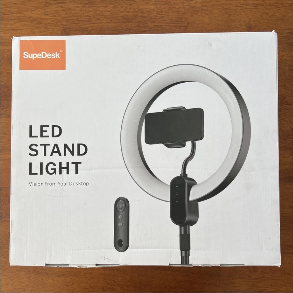 LED Stand Light - Black and White